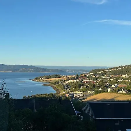 Apartmán Hyggelig Rom Med Kjoleskap Mikro Og Vannkoker Samt Eget Bad Og Toalett Nydelig Utsikt Og Gratis Parkering Malvik